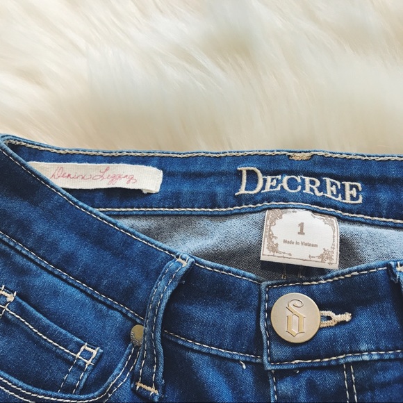 Decree Ombré Skinny Jeans 1 - Picture 3 of 6